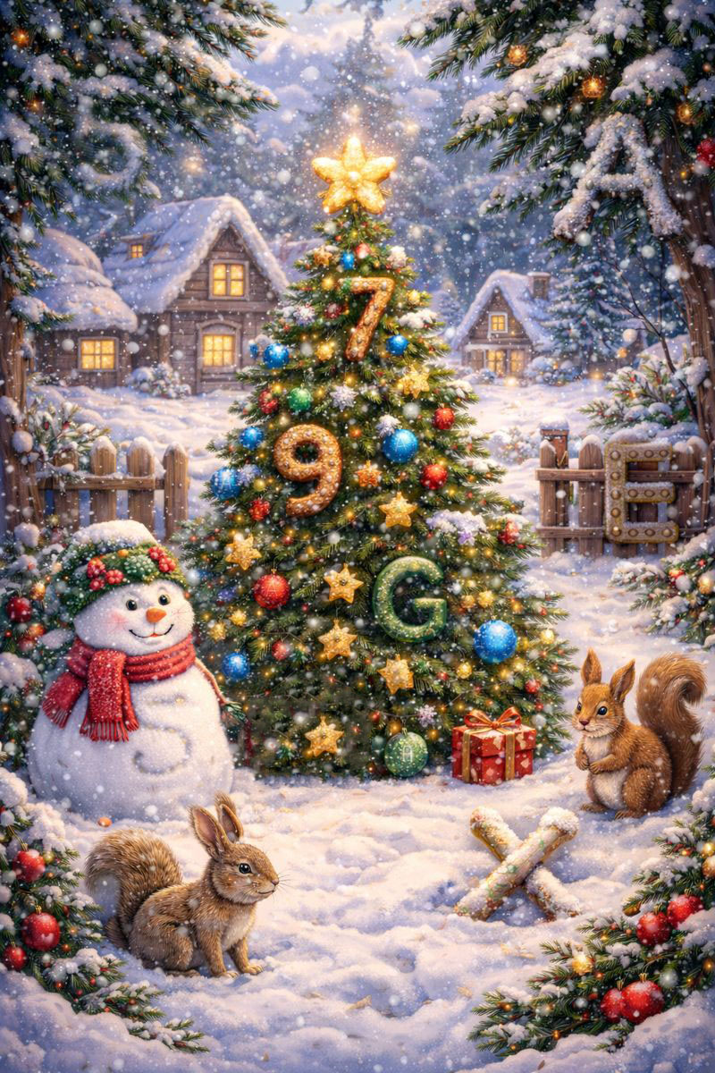 Zagadkowy obrazek z ukrytym hasłem